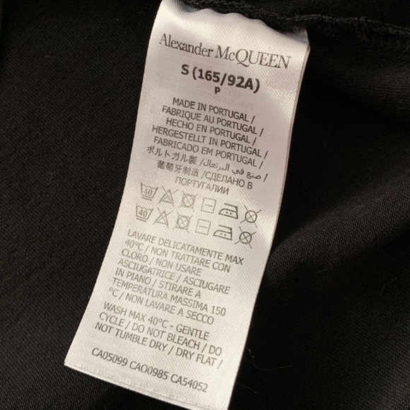Alexander McQueen Embroidered Logo T-Shirt - Picture 5 of 9